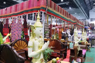 Hàng hóa sản xuất trong nước đang được Chính phủ Lào khuyến khích nhằm đáp ứng nhu cầu nội địa, phục vụ chính sách tự lực, tự cường. (Ảnh: Xuân Sơn)