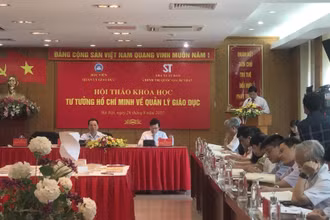 Hội thảo khoa học "Tư tưởng Hồ Chí Minh về quản lý giáo dục"