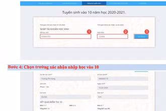 Hôm nay, Hà Nội mở hệ thống xác nhận nhập học trực tuyến lớp 10