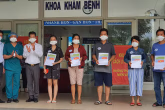 Công bố năm ca khỏi bệnh tại Trung tâm y tế huyện Hòa Vang