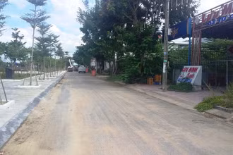 Khu dân cư Lưu Minh (Hà Lam, huyện Thăng Bình) trước giờ phong tỏa.