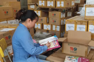 Sách giáo khoa được chuẩn bị để phục vụ cho năm học mới