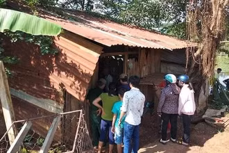 Gia cảnh khó khăn của hai cháu bé bị đuối nước.