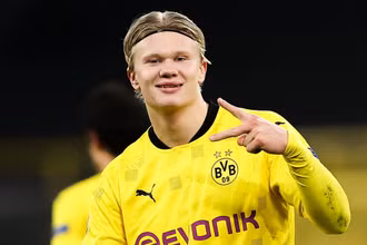Erling Haaland đã ghi 62 bàn thắng sau 58 trận kể từ đầu mùa giải trước. (Ảnh: Getty Images).