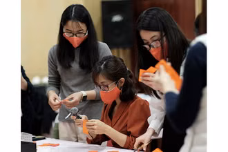 Học viên tham gia chương trình (Ảnh: UNWomen tại Việt Nam).