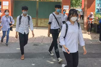 Các thí sinh thi vào lớp 10 phải tuân thủ nghiêm các quy định về phòng, chống dịch Covid-19.
