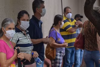 Brazil có số ca mắc Covid-19 cao thứ ba thế giới. (Ảnh: Getty Images)