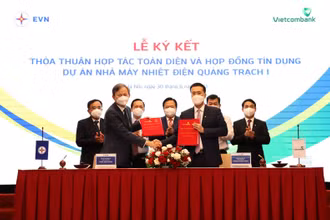 Ký thỏa thuận hợp tác toàn diện và Hợp đồng tín dụng tài trợ Dự án Nhiệt điện Quảng Trạch 1