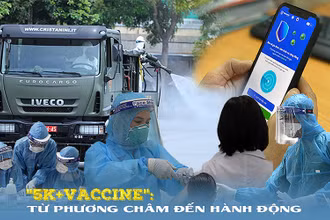 5K+VACCINE: TỪ PHƯƠNG CHÂM ĐẾN HÀNH ĐỘNG