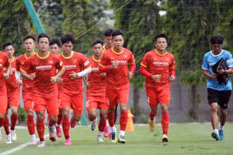 Một số thành viên đội tuyển Olympic Việt Nam. (Ảnh: VFF)