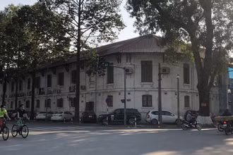 Một góc tòa nhà 61 Trần Phú (Ảnh: VOV).
