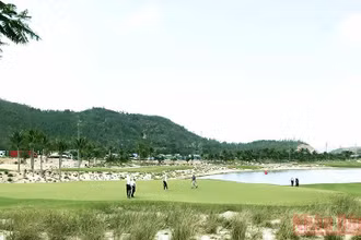 Một góc sân Golf Bình Tiên.