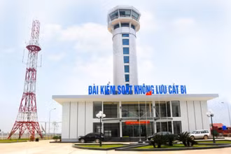 Đài Kiểm soát không lưu Cát Bi. (Ảnh: Tổng công ty Quản lý bay Việt Nam cung cấp)