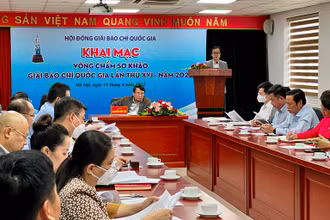 Khai mạc vòng chấm sơ khảo Giải Báo chí quốc gia lần thứ XVI-năm 2021