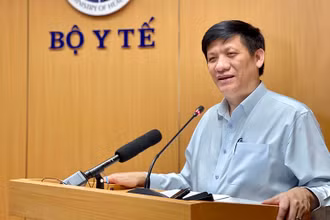 Bộ trưởng Nguyễn Thanh Long phát biểu tại hội nghị. 