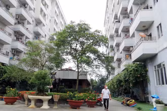 Nhà lưu trú công nhân giai đoạn 1 tại Khu chế xuất Linh Trung II của Công ty cổ phần đầu tư xây dựng sản xuất dịch vụ du lịch Thiên Phát.