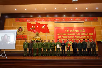 Ra mắt Văn phòng liên lạc qua biên giới Cha Lo, tỉnh Quảng Bình.