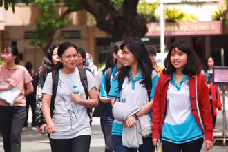Thí sinh tham gia Kỳ thi đánh giá năng lực do ĐHQG-HCM tổ chức. Ảnh: ĐỨC LỘC