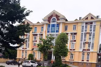 Đơn nguyên công sở UBND huyện Hậu Lộc.