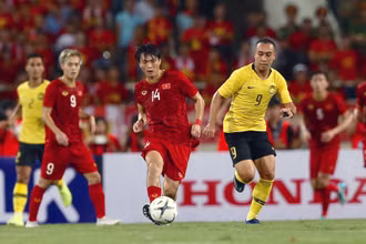 Nếu điều kiện cho phép, ĐT Việt Nam sẽ đến làm khách trên sân Malaysia vào ngày 30-3. (Ảnh: VFF)