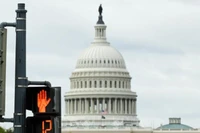 Tòa nhà Quốc hội Mỹ tại Washington, D.C. (Ảnh: THX/TTXVN)