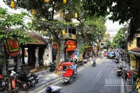 Một góc phố cổ Hà Nội - điểm đến được du khách quốc tế yêu thích khi tới Việt Nam. (Ảnh: THÀNH ĐẠT)