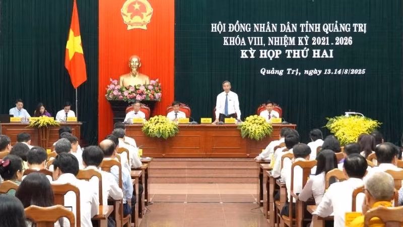 Hội đồng nhân dân tỉnh Quảng Trị nhiệm kỳ 2021-2026 tại kỳ họp thứ hai thông qua nhiều Nghị quyết, trong đó có quy định mức hỗ trợ sản xuất nông nghiệp thiệt hại do thiên tai.