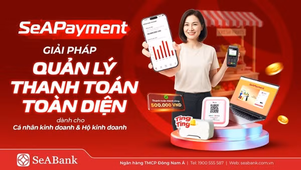 SeABank ra mắt SeAPayment - Nền tảng quản lý thanh toán giúp chủ shop kiểm soát dòng tiền theo thời gian thực