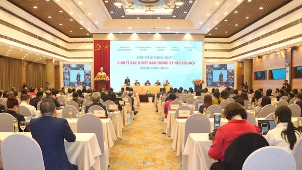 Toàn cảnh hội thảo khoa học.