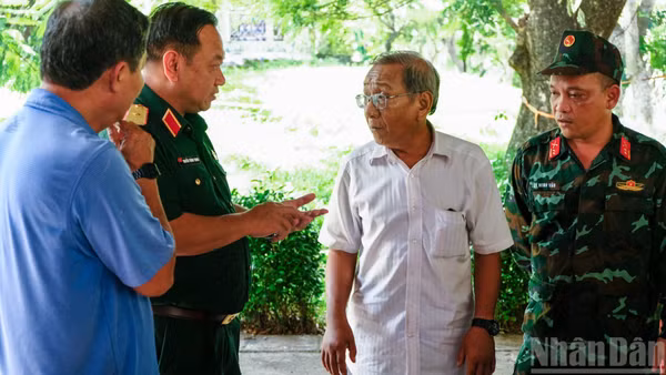 Khu vực tìm kiếm hài cốt liệt sĩ tại Công viên Lê Thị Riêng được mở rộng vào ngày 9/7.