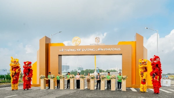 Lễ thông xe đường Liên Phường, trục giao thông huyết mạch tại khu đông Thành phố Hồ Chí Minh.