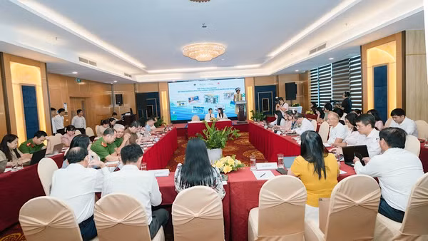 Toàn cảnh hội thảo liên ngành về tăng cường công tác phòng, chống đuối nước trẻ em tại Đà Nẵng.