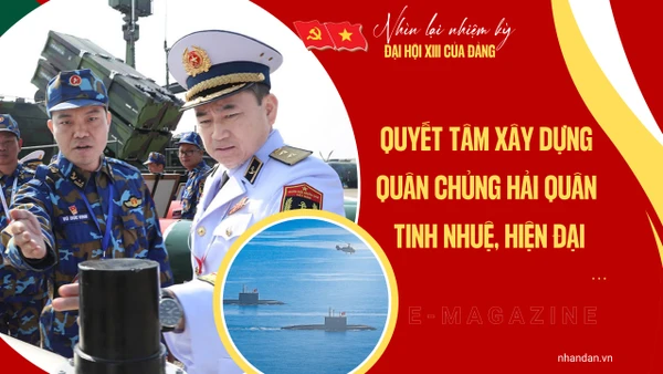 Quyết tâm xây dựng Quân chủng Hải quân tinh nhuệ, hiện đại