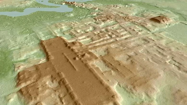 Theo kết quả nghiên cứu được công bố trên tạp chí Science Advances (Mỹ), những phát hiện mới chỉ ra rằng di chỉ 3.000 năm tuổi, được gọi là Aguada Fénix, chính là một vũ trụ đồ: một bản đồ hình học mô tả vũ trụ. (Ảnh: TTXVN)