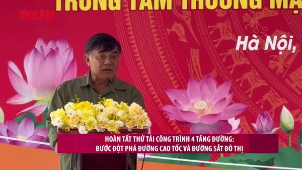 [Video] Hoàn tất thử tải công trình 4 tầng đường: Bước đột phá đường cao tốc và đường sắt đô thị