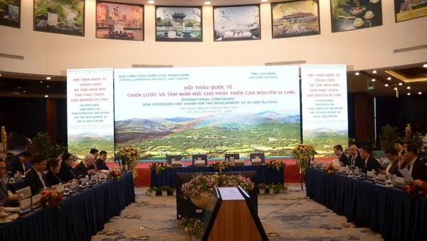 Hội thảo quốc tế Chiến lược và tầm nhìn mới cho phát triển Cao nguyên Di Linh.