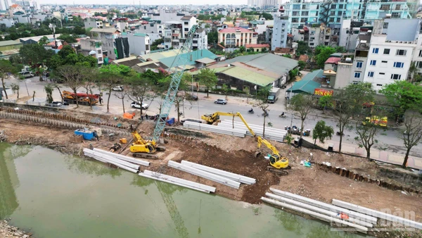 Cải tạo hạ lưu sông Kim Ngưu: Tăng cường tiêu thoát nước khu vực phía nam Thủ đô