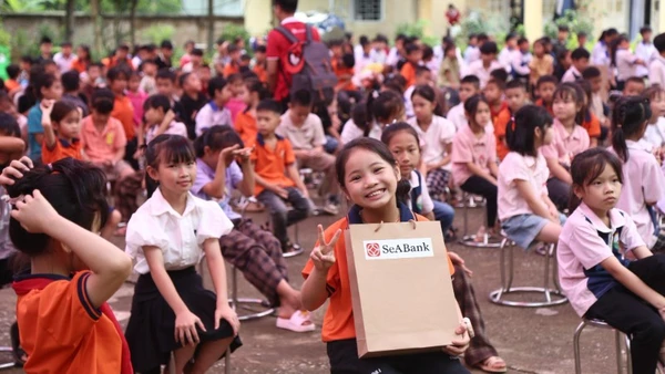 Văn hóa thiện nguyện nội bộ góp phần tạo nên bản sắc Seabank.