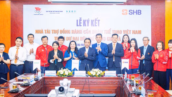 SHB trở thành nhà tài trợ đồng hành của Đoàn Thể thao Việt Nam tại ASIAD 2026