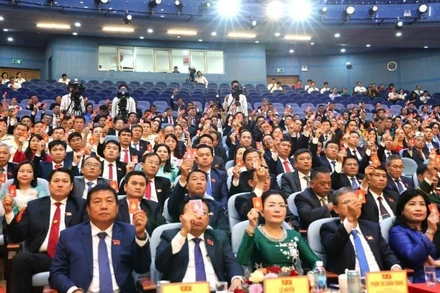 Các đại biểu đã biểu quyết nhiều nội dung quan trọng tại Đại hội.