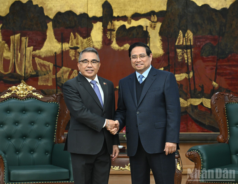 [Ảnh] Thủ tướng Phạm Minh Chính tiếp Đại sứ Philippines tại Việt Nam 