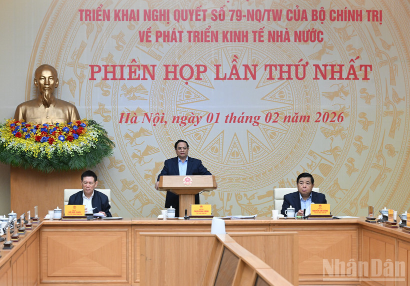 Thủ tướng Phạm Minh Chính phát biểu chỉ đạo tại Phiên họp.