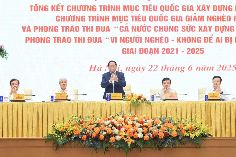 Thủ tướng Phạm Minh Chính dự và chủ trì hội nghị.