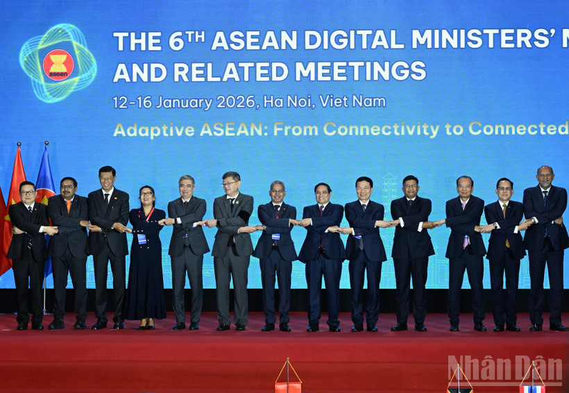 Thủ tướng và các đại biểu tham dự hội nghị.