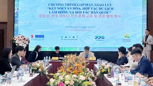 Chủ trì chương trình gặp mặt, giao lưu “Kết nối văn hóa, hợp tác du lịch: Lâm Đồng và đối tác Hàn Quốc”.