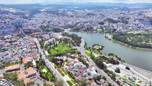 Khu vực trung tâm thành phố Đà Lạt, tỉnh Lâm Đồng.