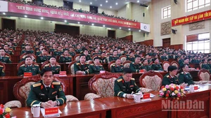 Quang cảnh lễ tốt nghiệp.