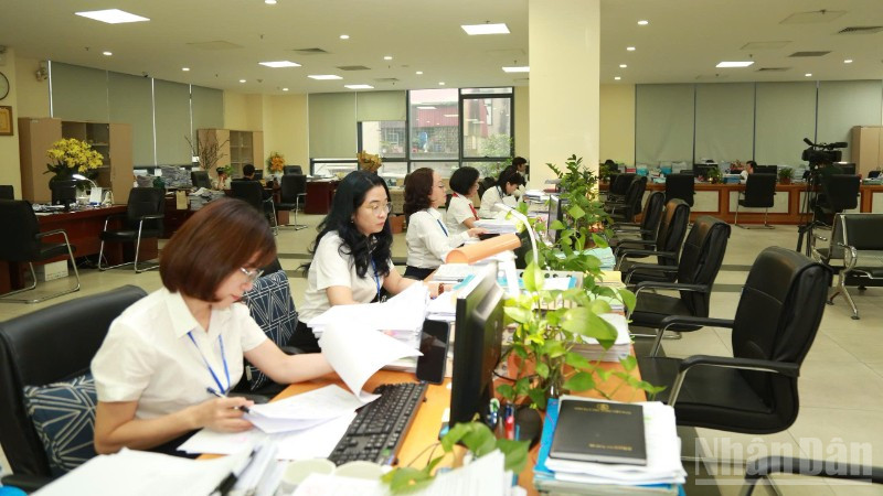 Toàn hệ thống kho bạc nhà nước nỗ lực, quyết tâm bảo đảm hệ thốnc hoạt động thông suốt, phục vụ tốt nhất cho hoạt động của mô hình tổ chức chính quyền địa phương 2 cấp.