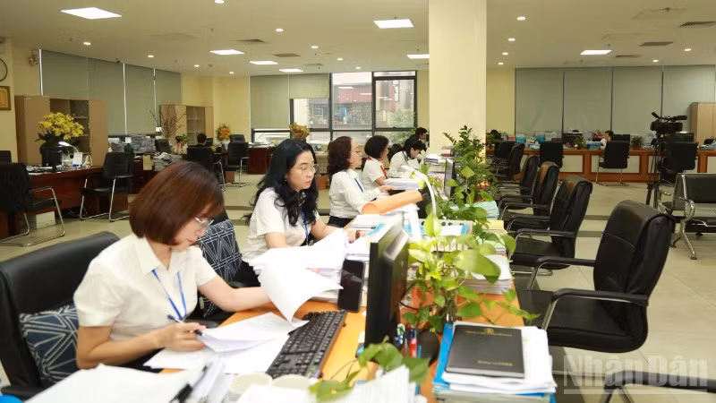 Toàn hệ thống kho bạc nhà nước nỗ lực, quyết tâm bảo đảm hệ thốnc hoạt động thông suốt, phục vụ tốt nhất cho hoạt động của mô hình tổ chức chính quyền địa phương 2 cấp.