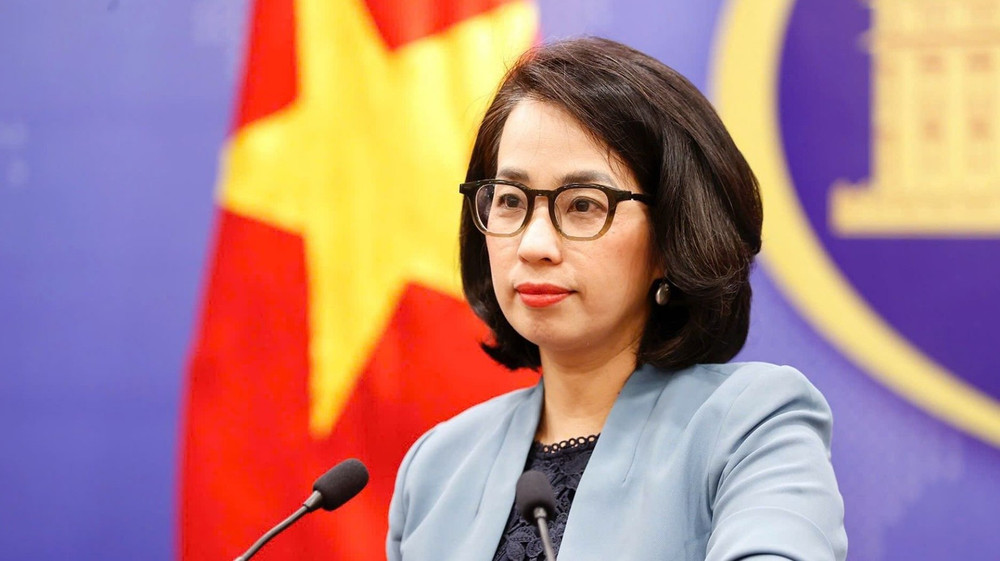 Người Phát ngôn Bộ Ngoại giao Việt Nam Phạm Thu Hằng. (Ảnh: BNG)
